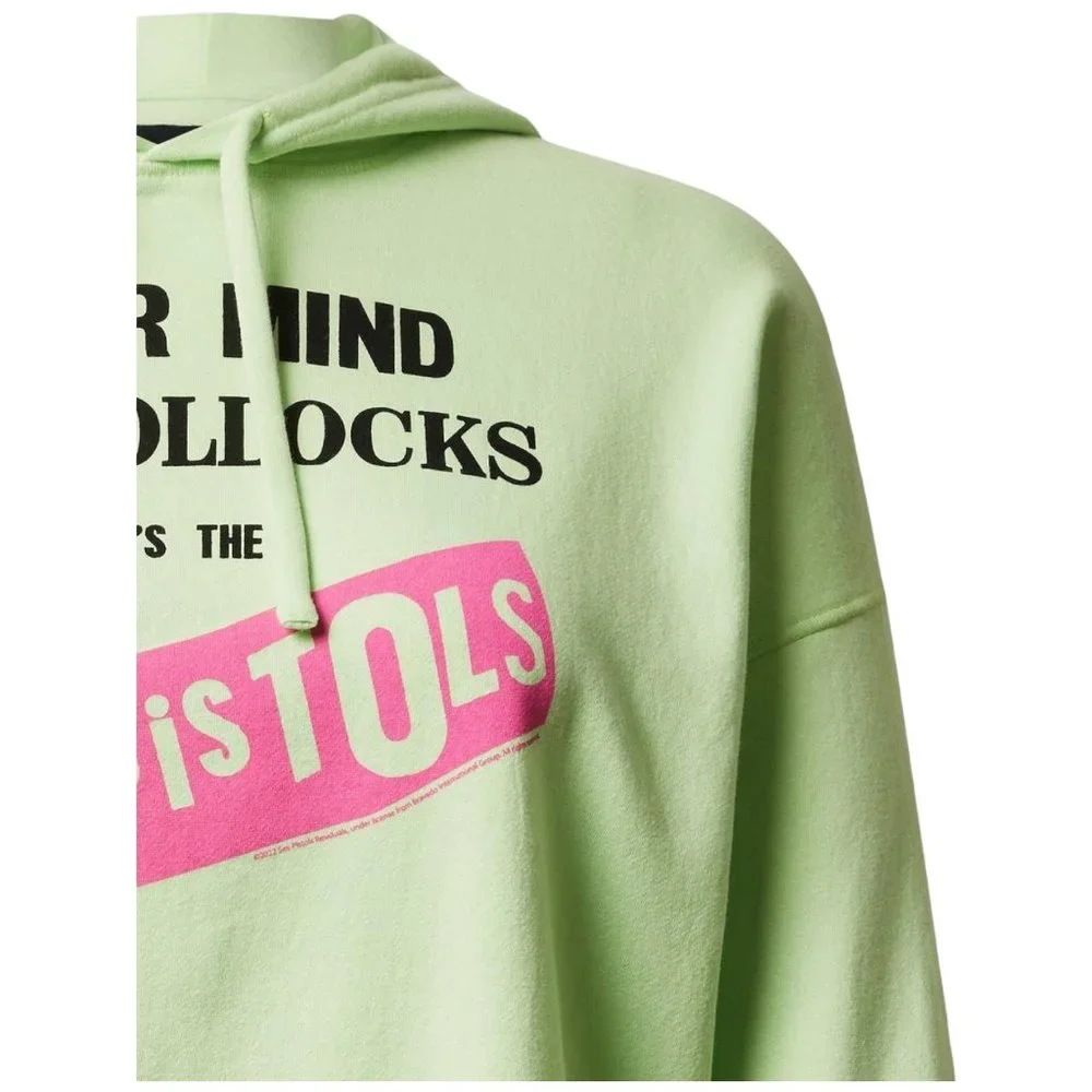 TORRID Sizes 2X + 4X Sex Pistols Cozy Fleece Crop Hoodie NEW - Picture 2 of 4